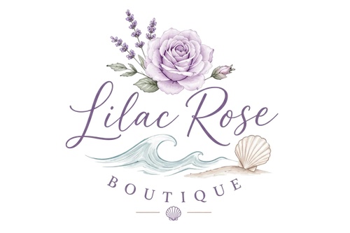 Lilac Rose Boutique Logo Transparent